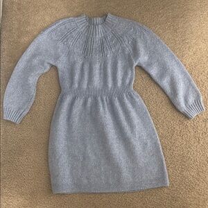 Cat & Jack Light Blue Knit Dress